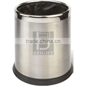 Stainless Steel Round Waste Bin (Double Layer) thumbnail-1