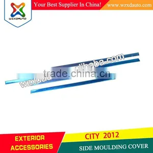 CHROME SIDE MOULDING COVER FOR HOND A CITY '12 ON thumbnail-1