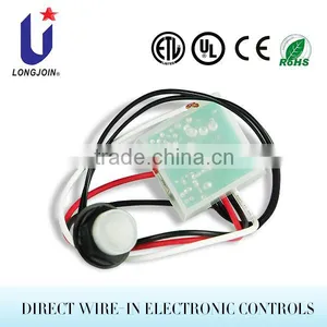 Relay Switch Photoelectric Switch Wire-in Ul773 Standard Photo Controller Photocell With Extended Sensor thumbnail-1