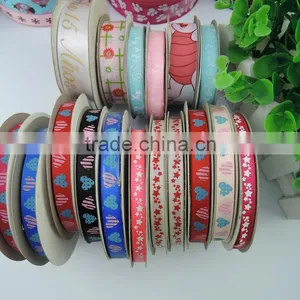 Custom Woven Ribbon, Woven Tape, Printed Satin Ribbon thumbnail-1