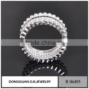 Silver Jewelry Engagement Ring Ally Express Cheap Wholesale Ring thumbnail-6
