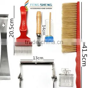 Chrome-plated Steel Frame Grip Beekeeping Equipment Bee Hive Tool thumbnail-4