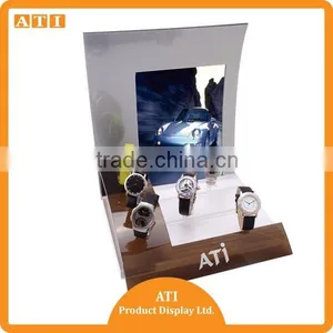 ATI OEM Qrade White and Black Bendiong Type Acrylic Watch Display Stand thumbnail-6