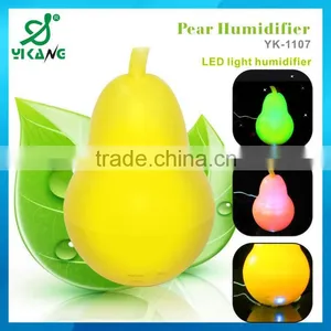 Tabletop Pear Decorative Ultrasonic Cool Mist Diffuser and Air Humidifier for Home thumbnail-1
