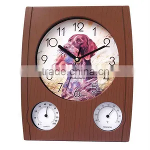 Plastic Weather Station Clock thumbnail-1