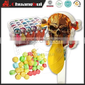 Cartoon Skull Balloon With Whistle Candy Toy thumbnail-1