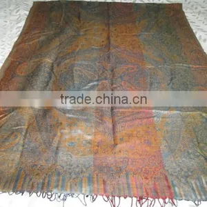 REPLICA OF PASHMINA SHAWL (SILK & WOOL) thumbnail-1