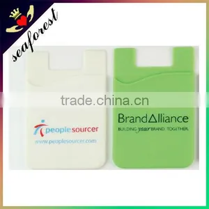 Hotsale Promotional Adhesive Silicone Card Holder,silicone Smart Wallet for Gifts thumbnail-5
