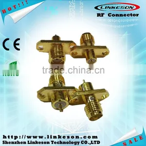 SMA Female rf Connector With 2 Holes Flange thumbnail-1