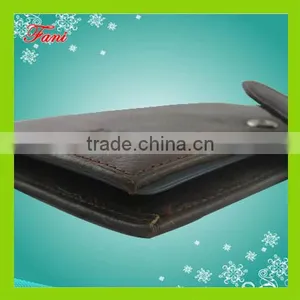 Genuine Leather Long Wallet Men thumbnail-3