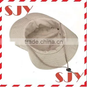 Wholesale Funny Kids Plain Bucket Hats With String thumbnail-4