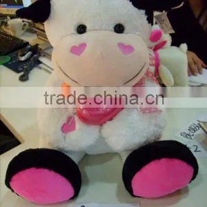 Plush Cow With Scarf / Cute Cow /plush Toys/ Stuffed Toy thumbnail-1