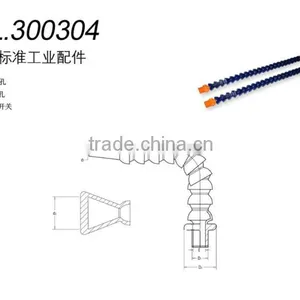 1/4" Thread Round Spout Adjustable Water Coolant Pipe Hose 280mm thumbnail-2