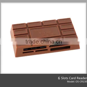 Wholesale Cheap Plastic Smart OEM Card Reader(OS-CR130) thumbnail-1