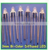 Diffuse Bi-color 3mm Dip Led Diode thumbnail-1