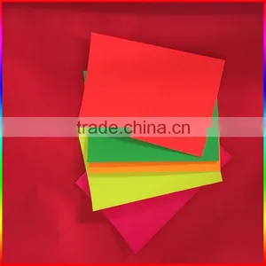 SELF ADHESIVE FLUORESCENT STICKER PAPER SHEET thumbnail-3