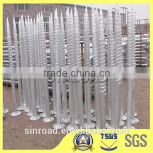 Flange Ground Screw, Solar Mounting Screw, Ground Anchor thumbnail-1