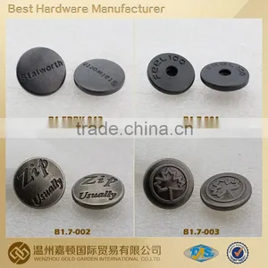 Coat Button, Brass-made for Apparel, Various Designs Customized thumbnail-1