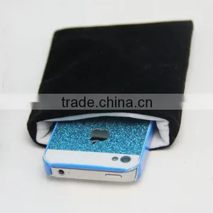 Customized Logo Printed Velvet Cell Phone Bags thumbnail-1