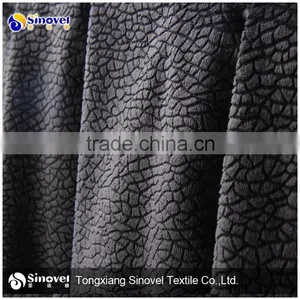 100%Polyester Microsoft Warp Knitting Velboa Burnout Sofa Furniture Fabric thumbnail-1