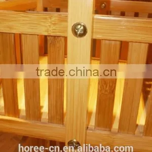 Chinese Traditional Style Bamboo Storage Basket thumbnail-4