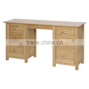 Partner Desk Table - Home Teak Wood Furniture Manufacturer thumbnail-1