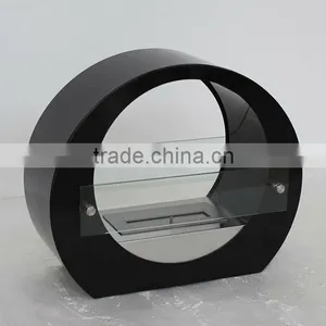Ethanol Fireplace FD89S+ Stainless Steel Burner + Freestanding thumbnail-1