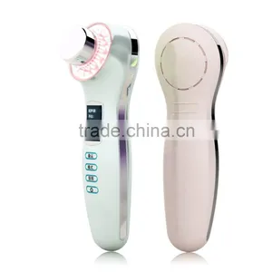 BP-012B Color Photon Ultrasonic Beautiful Skin Instrument With Galvanic Nutri in for Face Lift Home Use Luxury Box Package OEM thumbnail-4