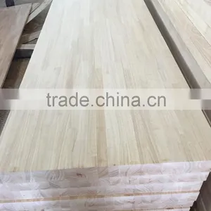 Rubber Wood Finger Joint Panel for Stairs Treads/rubber Squares for Window Scantlings thumbnail-1