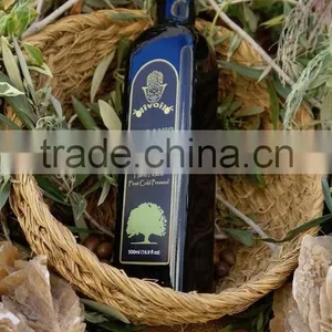 Pure Natural Extra Virgin Olive Oil.Organic Olive Oil With ISO9001 Certification. 500 ml Marasca Bottle thumbnail-5