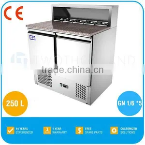 2017 Hot Sale Pizza Restaurant Equipment - Aspera, R134a, CE, GN 1/6 * 5, TT-BC280C thumbnail-1