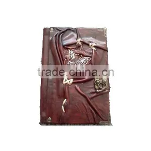 %100 New Genuine REAL LEATHER HANDMADE- HANDMADE HIGH QUALITY VARIOUS DESIGNS JOURNAL -NOTEBOOK - DIARY - SKETCHBOOK thumbnail-5