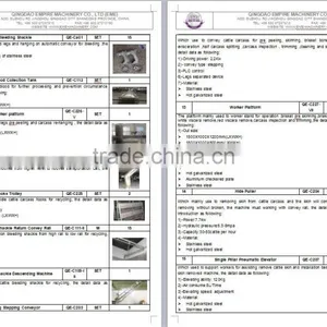 Hight Quality Second Hand Cattle and Sheep Slaughterhouse Project For Slaughter Line Equipment thumbnail-2