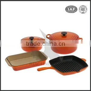 Factory Ceramic Coating Non-stick Cookware Set for Kitchenware thumbnail-1