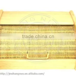 Rubber Wooden Bread Bin, Cookie Box thumbnail-1