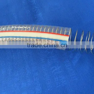 PVC Spiral Transparent Spring Pipe Steel Wire Reinforced Hose thumbnail-4