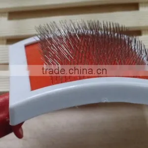 Plastic Pet Slicker Brush With Tied Card Packing thumbnail-2