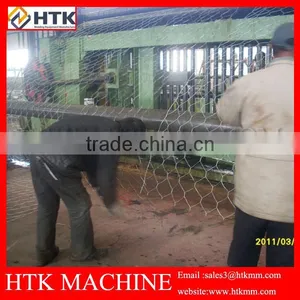 High Speed Gabion Mesh Machine,Gabion Basket Mesh Making Machine,Big Hole Hexagonal Mesh Machine thumbnail-3