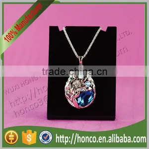 Black Colour Acrylic Jewelry Necklace Display Rack Stand thumbnail-1
