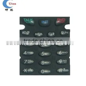 Custom Black Silicone Rubber Mobile Phone Keypad thumbnail-1