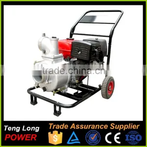 High Volume High Flow Rate 4 Inch Cheap Gasoline Waste Sewage Water Pump thumbnail-3