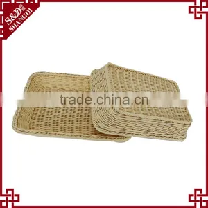 Cheap Price Guangxi Hand Woven Wholesale Supermarket Storage Kitchen Baskets thumbnail-5