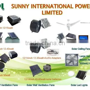 Clean-energy Vent Kits Solar Polycrystalline Module Inside Outside Indoor Outdoor Solar Led Lights thumbnail-4