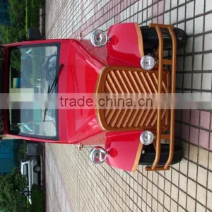 Quality Assured 4 Wheel 4KW Electric Classic Vintage Cart for Golf Course thumbnail-3