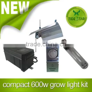 600W Hydroponics Diamond Reflector, Compact Ballast, Complete Kit thumbnail-1