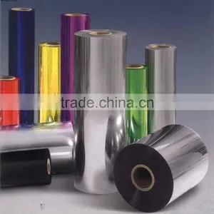 Metalized Aluminum PET Film/PET Film/AL+PET Metallized Polyester Film thumbnail-2