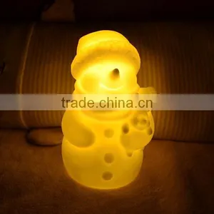 LED Snowman Kids Baby Child Night Light for Christmas Gift thumbnail-1
