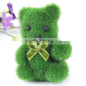 Creative Miniascape Decoration Simulation Bear Flocked Animals Toy thumbnail-1