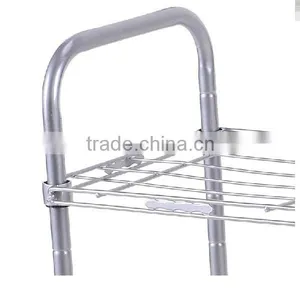 Vivinature Metal Wire 16Pair Shoe Rack, White thumbnail-6