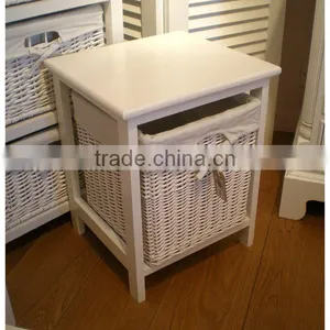 Small Natural Willow Wooden Cabinet With Handle Wholesale thumbnail-1